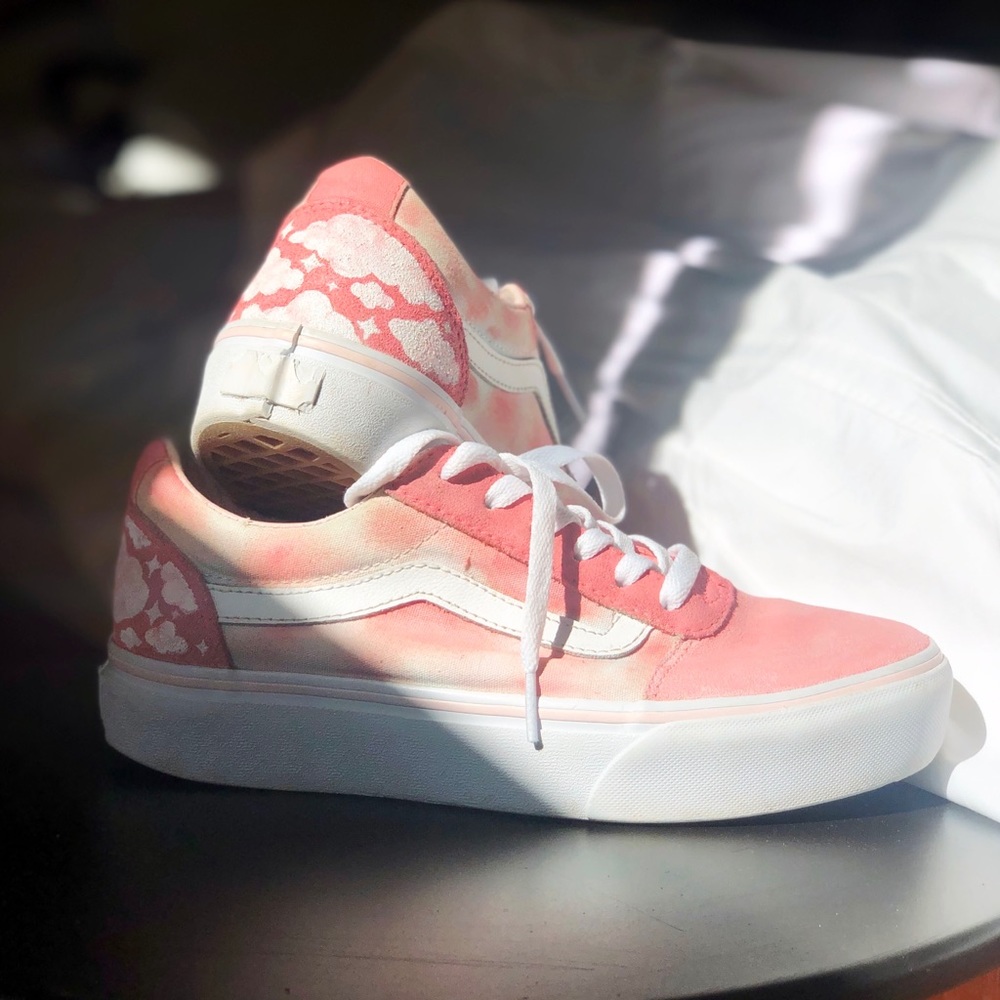 Pink Cloud Custom VANS 🌸✨